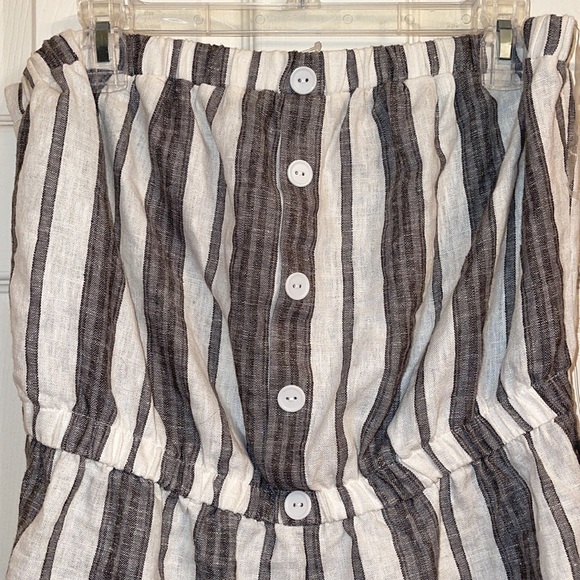 Strapless romper - Picture 2 of 5